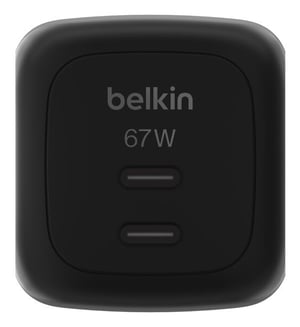 Belkin WCH020kqBK Uniwersalne Czarny Prąd przemienny Szybkie ładowanie Wewnętrzna