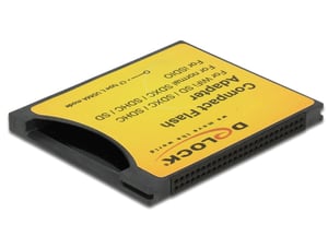 DeLOCK 62637 adapter för flashminneskort/SIM-kort Adapter för flashminneskort