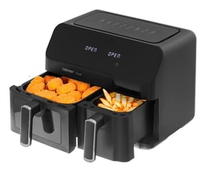 Zelmer ZAF9000 Double 9 L Standalone 1800 W Hot Air Fryer, Black