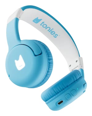 tonies 10003270 słuchawki/zestaw słuchawkowy Bezprzewodowy Opaska na głowę Muzyka/dzień powszedni USB Type-C Bluetooth Jasny Niebieski, Biały