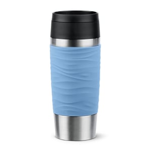 EMSA Travel Mug Waves 36 ml Niebieski, Stal nierdzewna