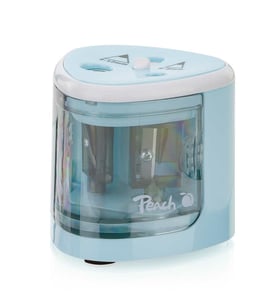 Peach PO102-BL Anspitzer Elektrischer Anspitzer Blau