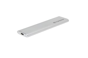 Transcend CM80 SSD-Gehäuse, silber, M.2