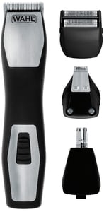 Wahl GroomsMan Pro Batteridriven Svart, Rostfritt stål