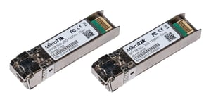 Mikrotik SFP/SFP+/SFP28 BiDi: XS+2733LC15D Netzwerk-Relaismodul, Glasfaser, 25.000 Mbit/s, LC, 1.330 nm