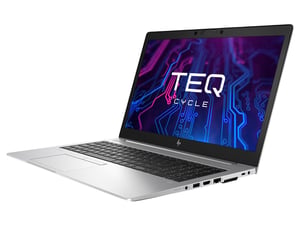 Teqcycle HP EliteBook 850 G6 Intel® Core™ i5 i5-8365U Laptop 39,6 cm (15.6") Full HD 16 GB DDR4-SDRAM 256 GB SSD Wi-Fi 6 (802.11ax) Windows 11 Pro Niemiecki Srebrny