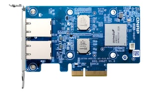 QNAP QXG-10G2T karta sieciowa Wewnętrzny Ethernet 10000 Mbit/s