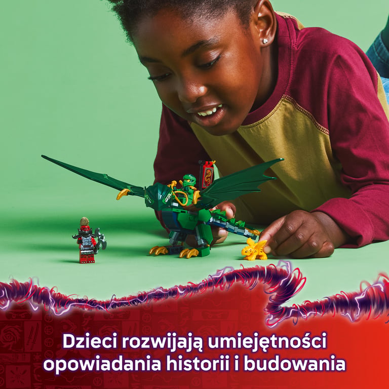 LEGO NINJAGO Zielony leśny smok Lloyda