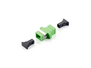 Equip 156144 Glasfaseradapter SC/APC, 12 Stück, grün