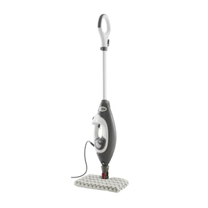 Shark S6005EU Dampfreiniger – Tragbarer Dampfreiniger 0,5 l, 1200 W, Grau, Weiß