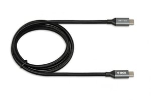 iBox IKUMTC31G2 USB-kabel USB 3.2 Gen 2 (3.1 Gen 2) 1 m USB C Svart