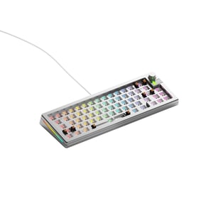 Glorious Gaming GMMK 3 PRO 65% Barebones klawiatura USB Nie Srebrny