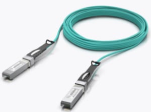 Ubiquiti UACC-AOC-SFP10-5M InfiniBand-/Glasfaser-SFP+-Kabel, Farbe: Aqua