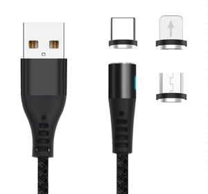 MaXlife OEM001959 kabel do telefonu Czarny 1 m USB A