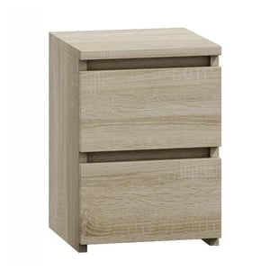 Topeshop M2 SONOMA stół/ stolik nocny Szafka nocna 2 szuf. Dąb