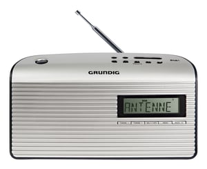 Grundig Music 7000X DAB+ BP Tragbarer Digital-Player, silber