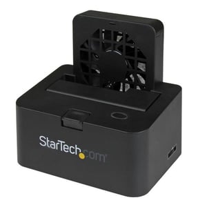 StarTech SDOCKU33EF stacja dokująca do dysków twardych USB 3.2 Gen 1 (3.1 Gen 1) Type-B + eSATA Czarny