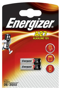 Energizer 2 x A27 12V Disposable Alkaline Battery