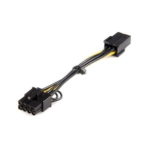 StarTech PCIEX68ADAP Internal Power Cable, 0.155 m