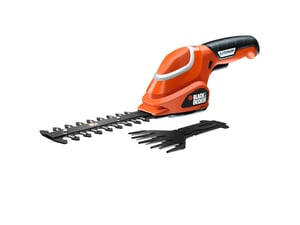 Black & Decker GSL700KIT-QW Cordless Grass Shears 10 cm 7 V Lithium-ion (Li-Ion) Black, Orange, White