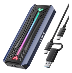 Inateck FE2024 Obudowa SSD Czarny, Szary M.2