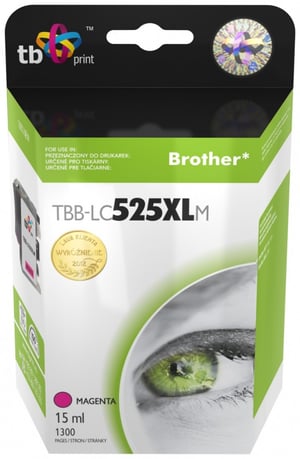 TB Print TBB-LC525XLM nabój z tuszem 1 szt. Fioletowy