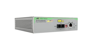 Allied Telesis AT-PC2000/SC-960 1000 Mbit/s Network Converter, Gray