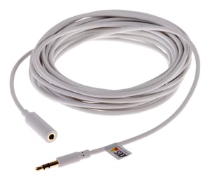 Axis 01589-001 kabel audio 5 m 3.5mm Biały