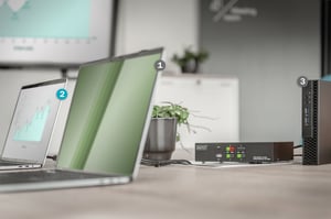 Digitus Przełącznik KVM, 4-portowy, pojedynczy wyświetlacz, 4K, HDMI®
