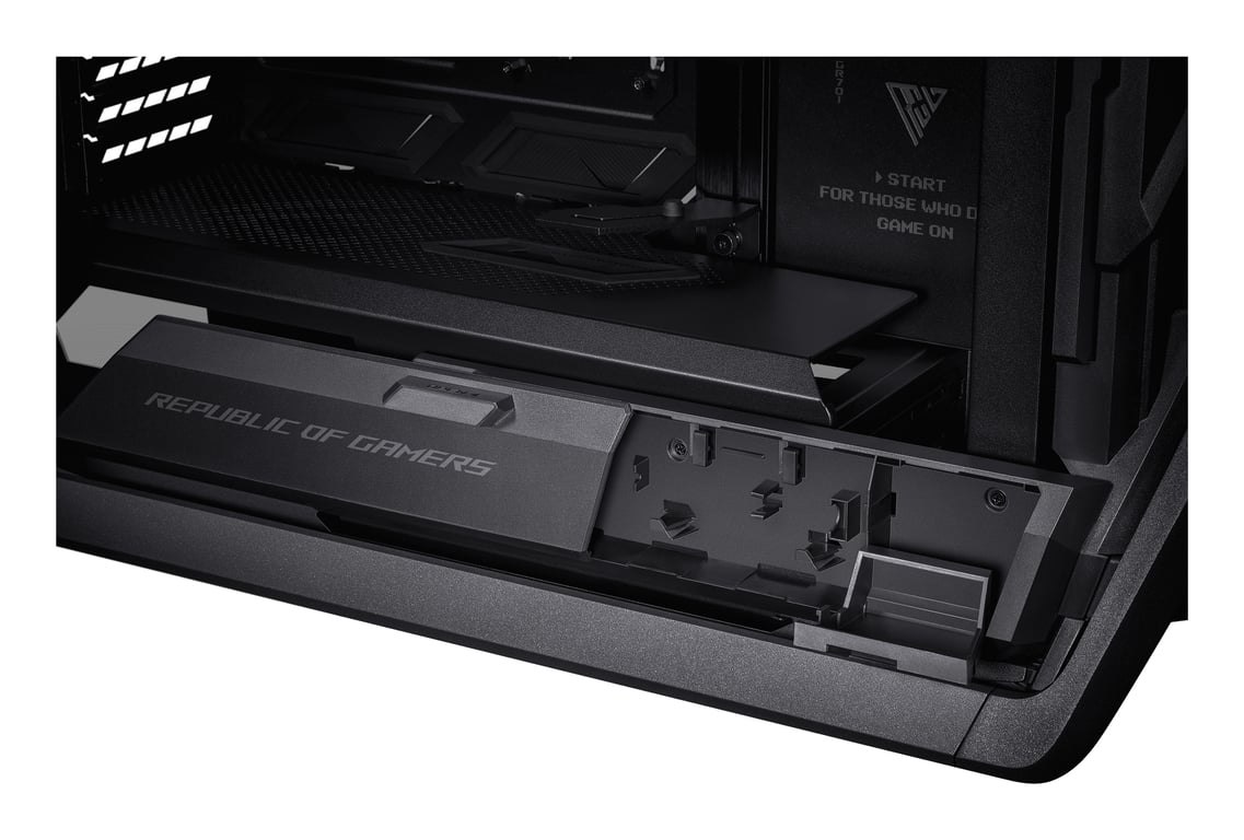 ASUS ROG Hyperion GR701 BTF Edition Tower Czarny, Przezroczysty