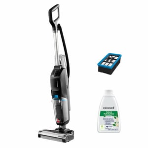 Bissell CrossWave HF2 Select Pionowy odkurzacz Prąd przemienny Suchy i Mokry Bez worka 0 l 340 W Czarny, Niebieski, Szary