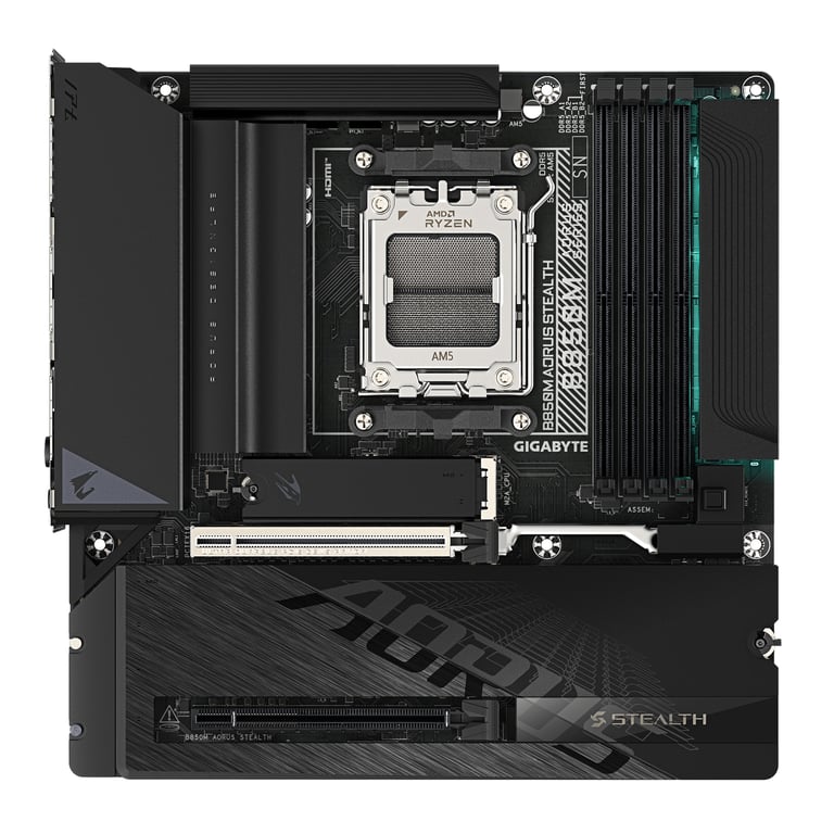 фото Материнская плата Gigabyte B850M Aorus Stealth 1
