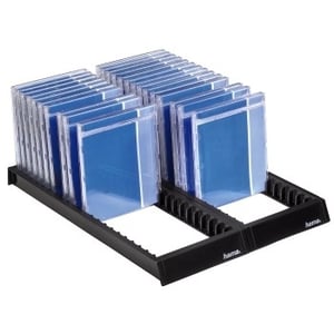 Hama CD Flipper 44, svart 44 skivor Svart