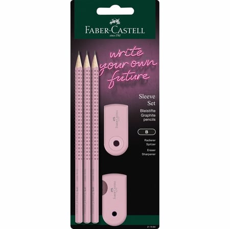Faber-Castell 217084 ołówek grafitowy B 3 szt.