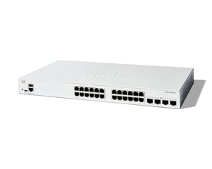Cisco C1300-24T-4X przełącznik sieciowy Zarządzany L2/L3 Gigabit Ethernet (10/100/1000) Biały