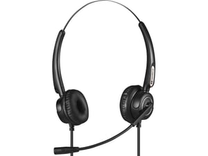 Sandberg 126-30 Headset/Headphones Wired Headband Office/Call Center USB Type-A Black