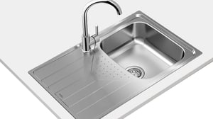 Teka UNIVERSE 45 T-XP 1C 1E Aufsatzspüle, rechteckig, Edelstahl