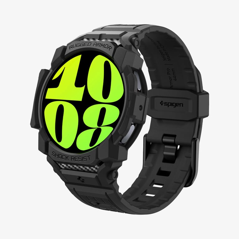 Spigen Rugged Armor Pro Band Czarny Termoplastyczne elastomery poliuretanowe (TPU)
