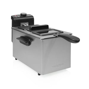 Tristar FR-6947 Single-Basket 3 L Standalone 2000 W Deep Fryer, Black, Stainless Steel