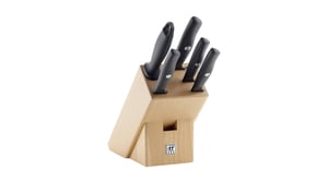 ZWILLING 38591-001-0 Kitchen Utensil Set and 6-Piece Knife Set. Knife/Utensil Block Set