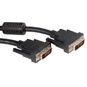 ROLINE 11.04.5535 DVI-Kabel 3 m DVI-D Schwarz