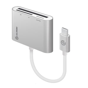ALOGIC VPLUCMCR USB 3.2 Gen 1 (3.1 Gen 1) Type-C-Kartenlesegerät, silberfarben