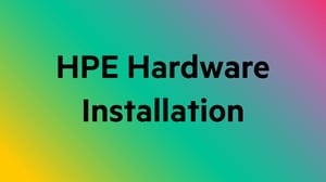HPE Install ProLiant MicroServer Service