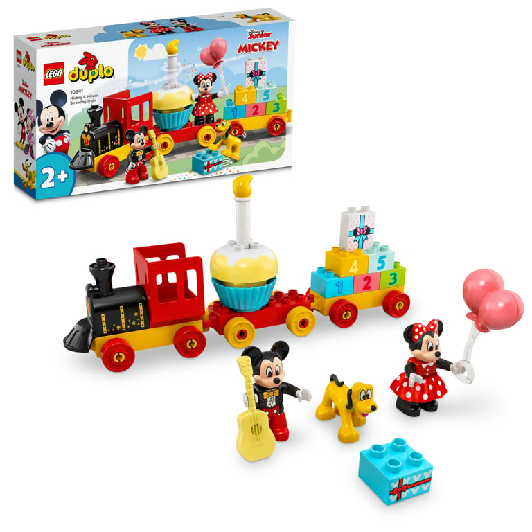 LEGO DUPLO Disney Urodzinowy pociąg myszek Miki i Minnie
