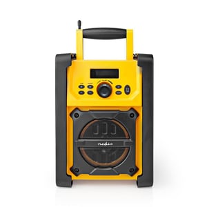 Nedis RDFM3100YW Radio Workplace Digital Black, Yellow