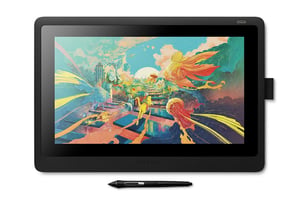 Wacom Cintiq 16 Graphics Tablet, Black, 5080 lpi, 344.16 x 193.59 mm
