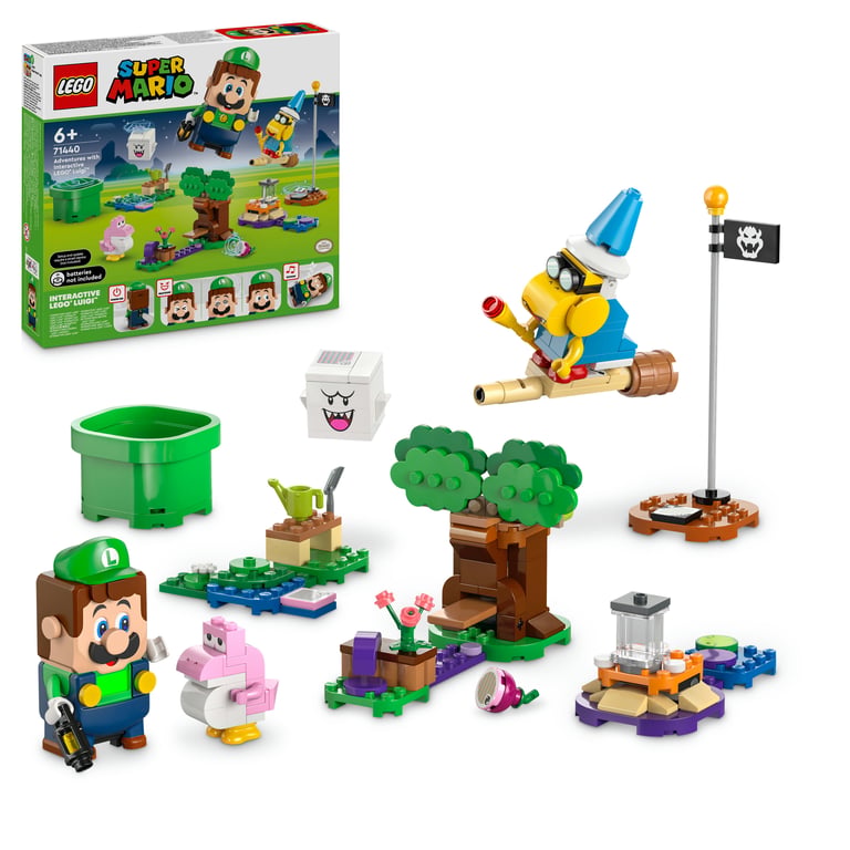 LEGO Super Mario Przygody z interaktywną figurką ® Luigi™