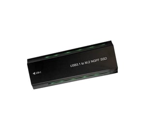 Extra Digital HC380527 obudowa do dysków twardych Obudowa SSD Czarny M.2