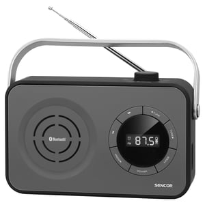 Sencor SRD 3200 B Radio, tragbar, digital, schwarz