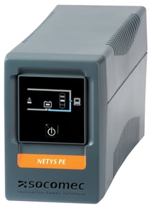 Socomec NETYS PE NPE-0650 USV-Anlage, Line-Interactive-Technologie, 0,65 kVA, 360 W, 4 x Netzsteckdose